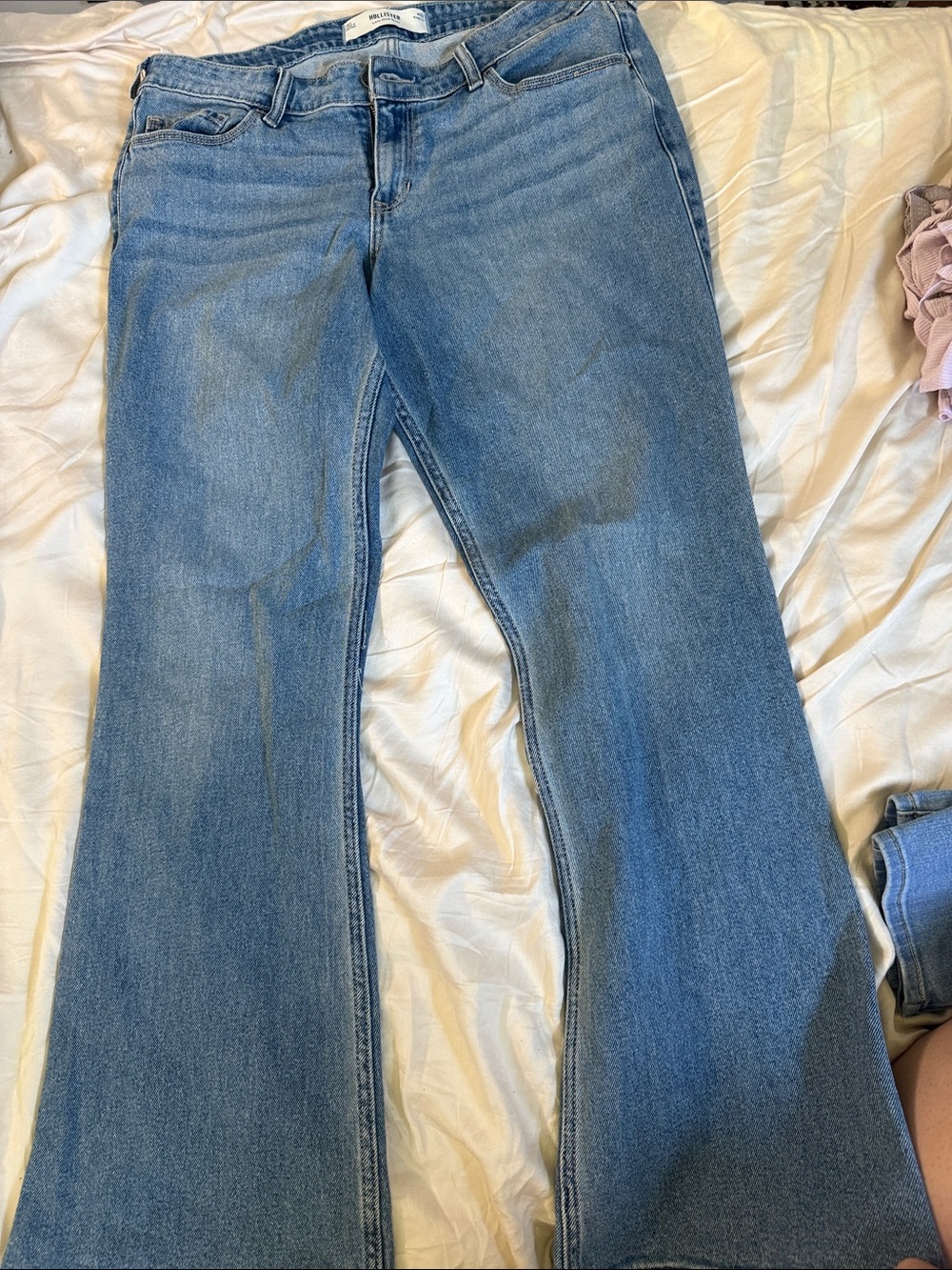 Hollister Light Blue Flare Jeans
